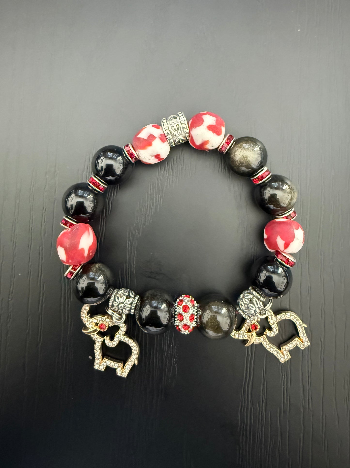 DE057 - Delta Sigma Theta Charm Bracelet - G39