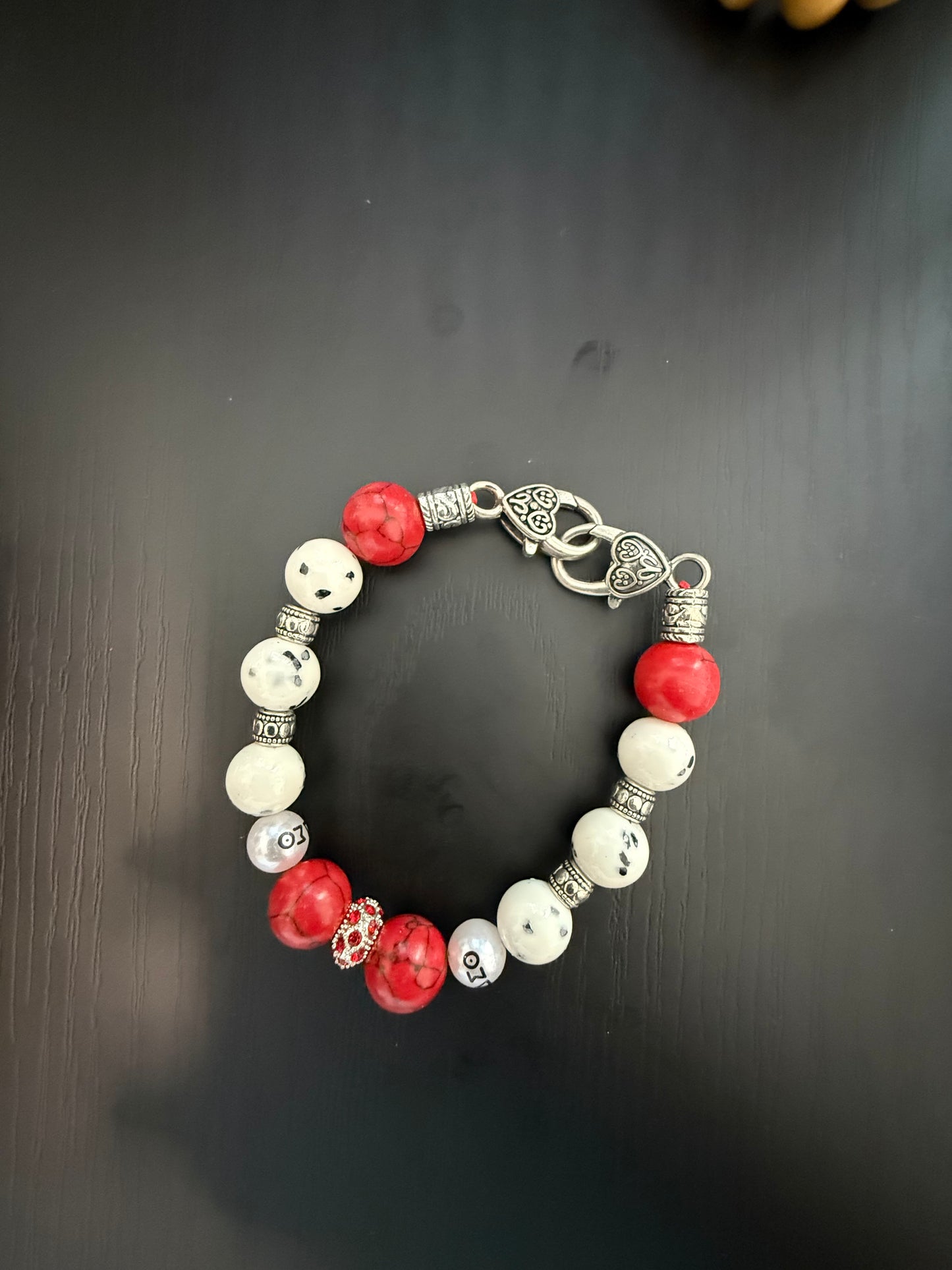 AK039- Alpha Kappa Alpha Charm Bracelet - G39