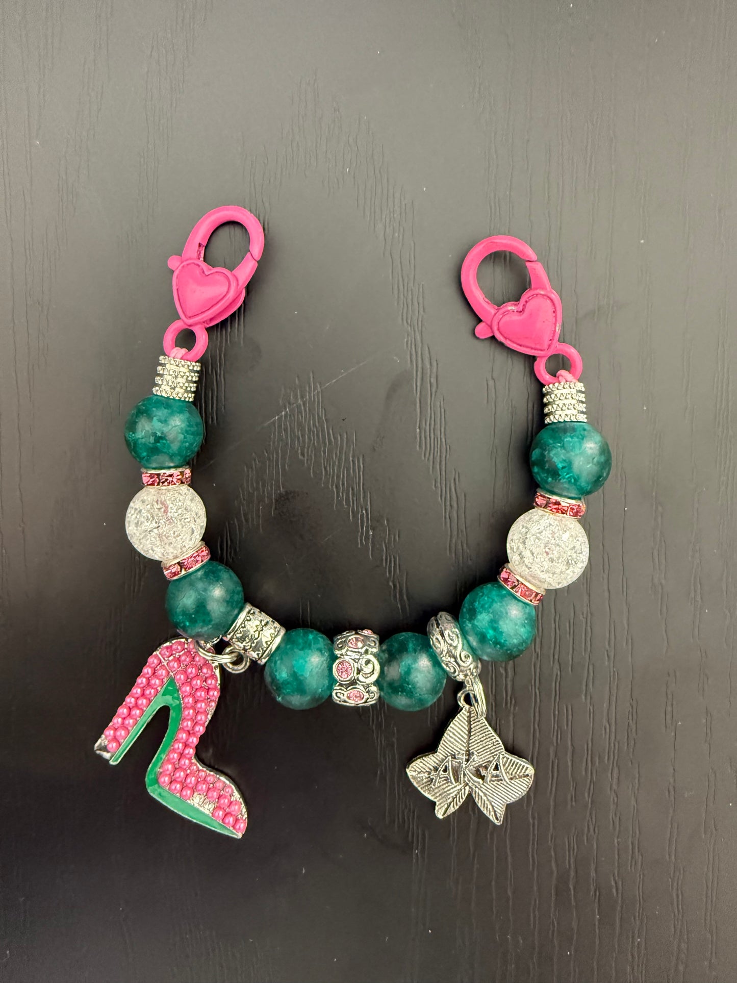 AK038- Alpha Kappa Alpha Charm Bracelet - G39