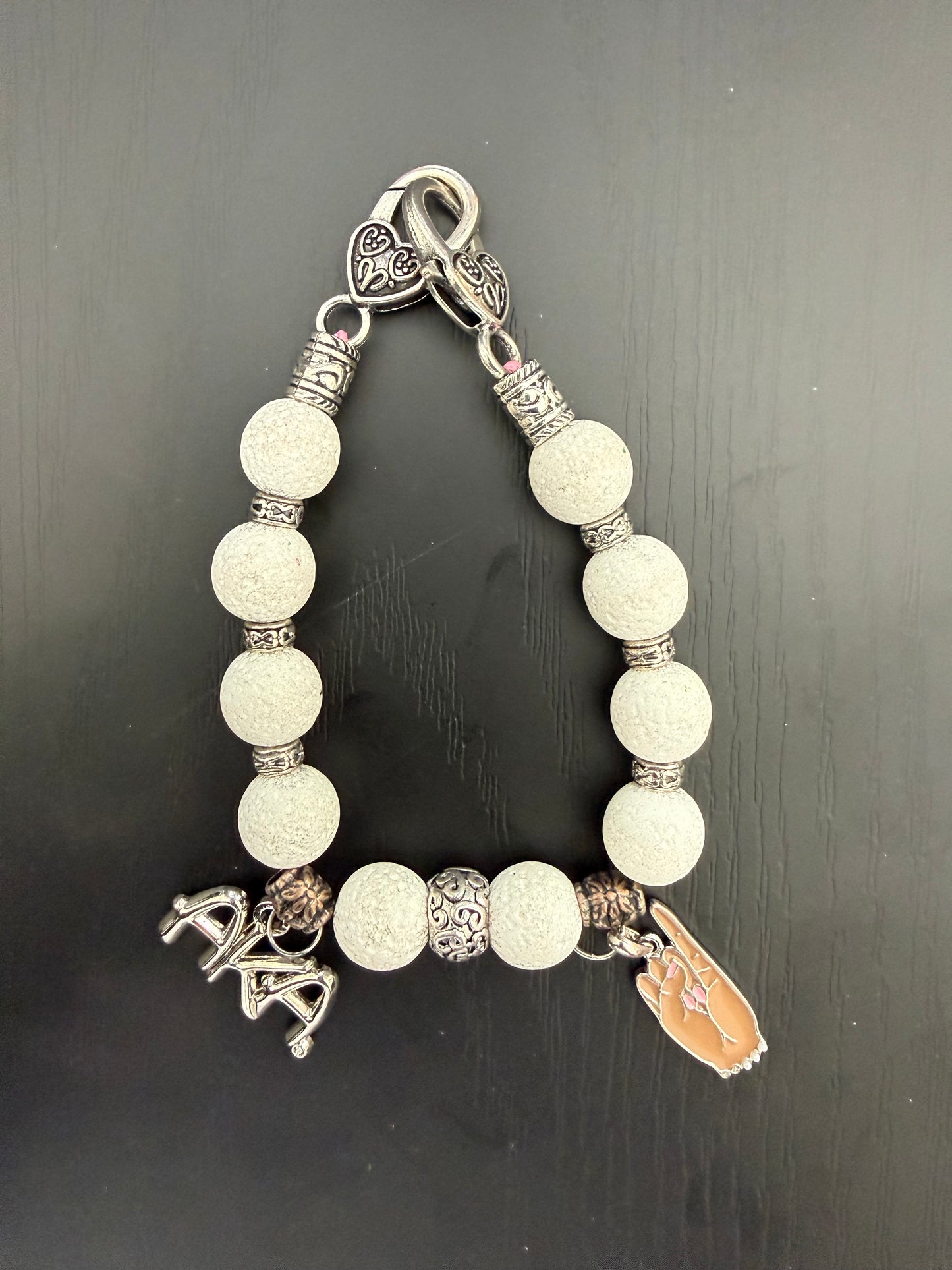 AK032- Alpha Kappa Alpha Charm Bracelet - G39
