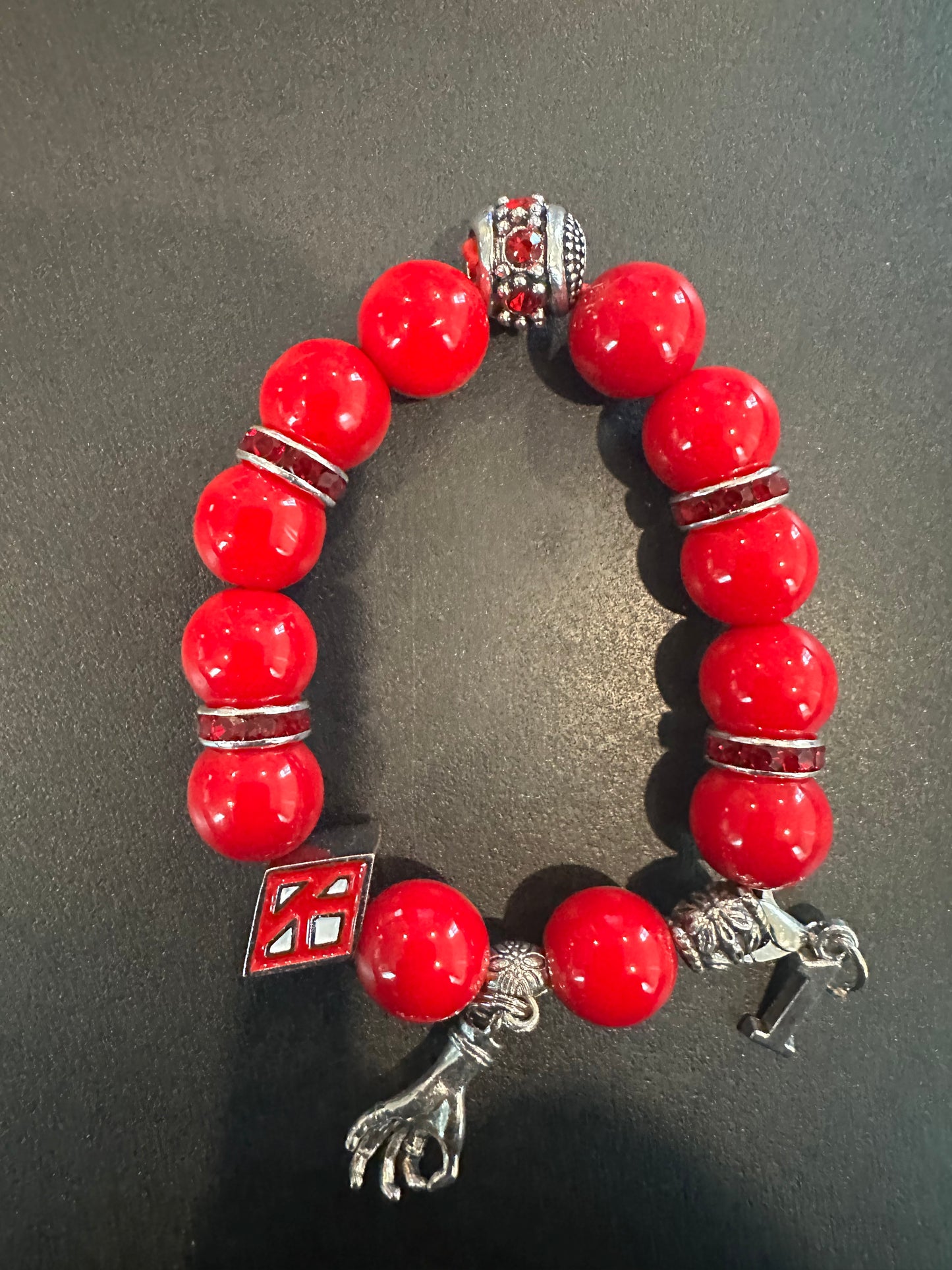 KA008 - Kappa Alpha Psi Charm Bracelet - Ace Klub