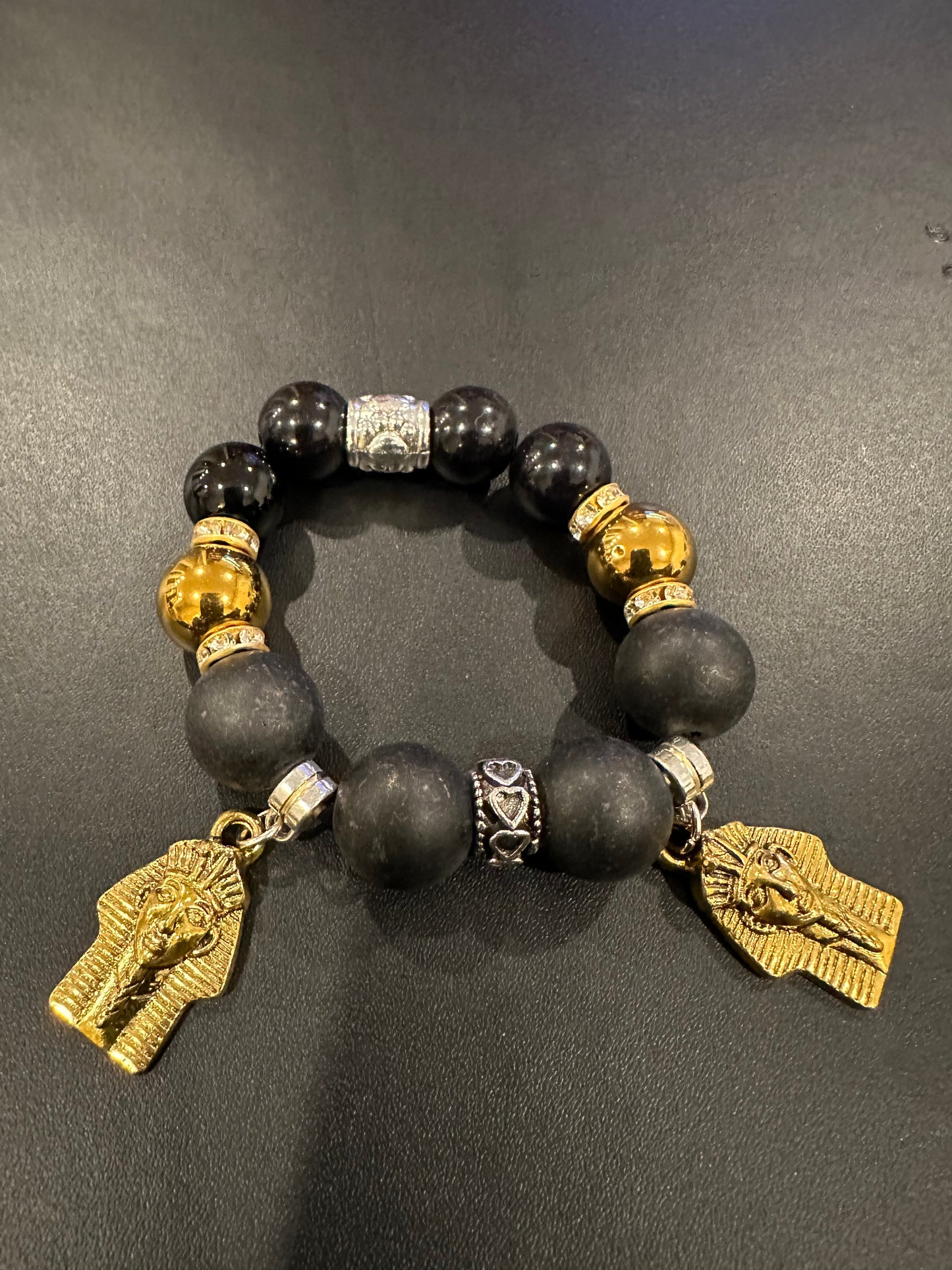 AP012 - Alpha Phi Alpha Charm Bracelet