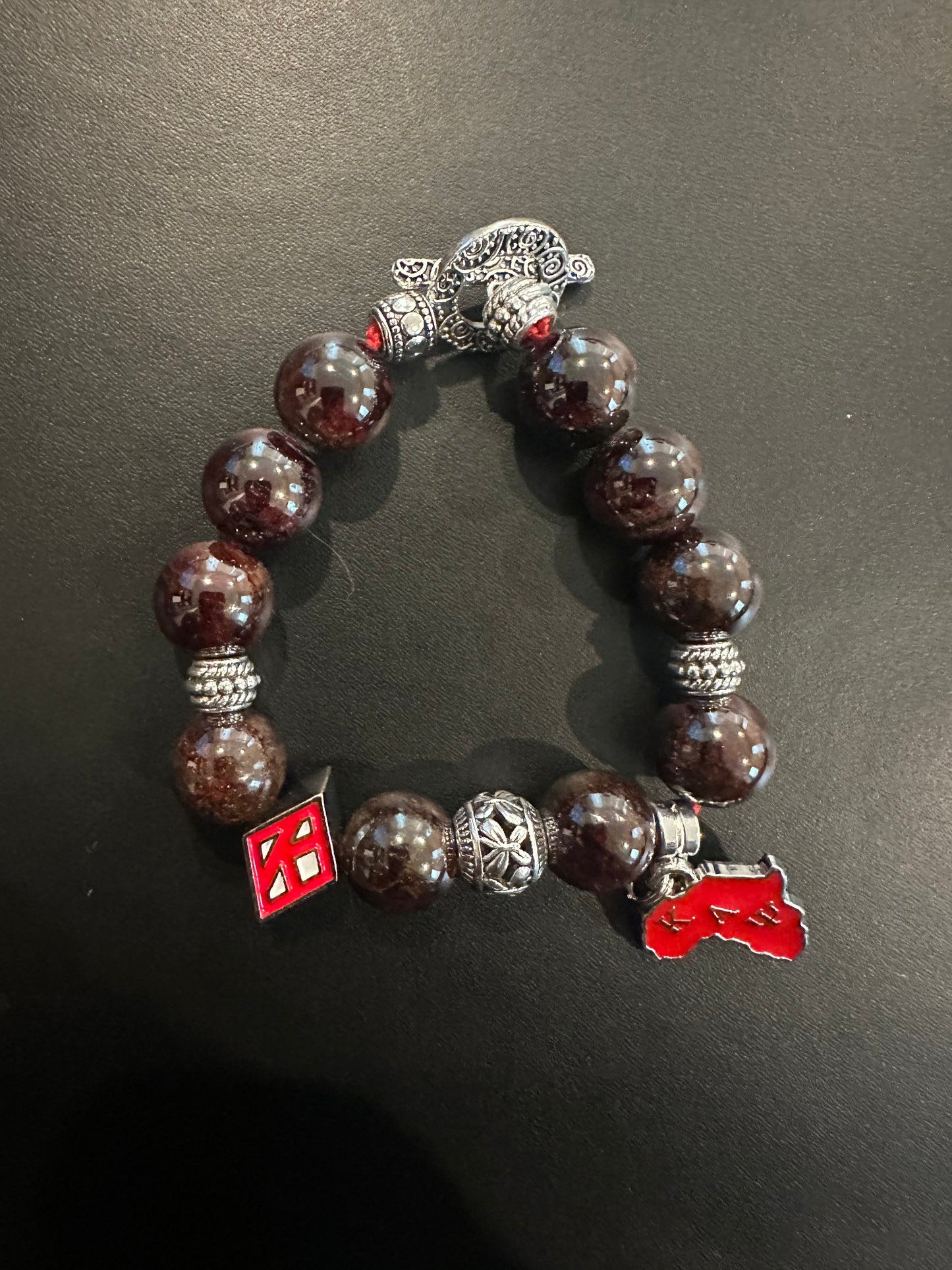 KA014 - Kappa Alpha Psi Charm Bracelet