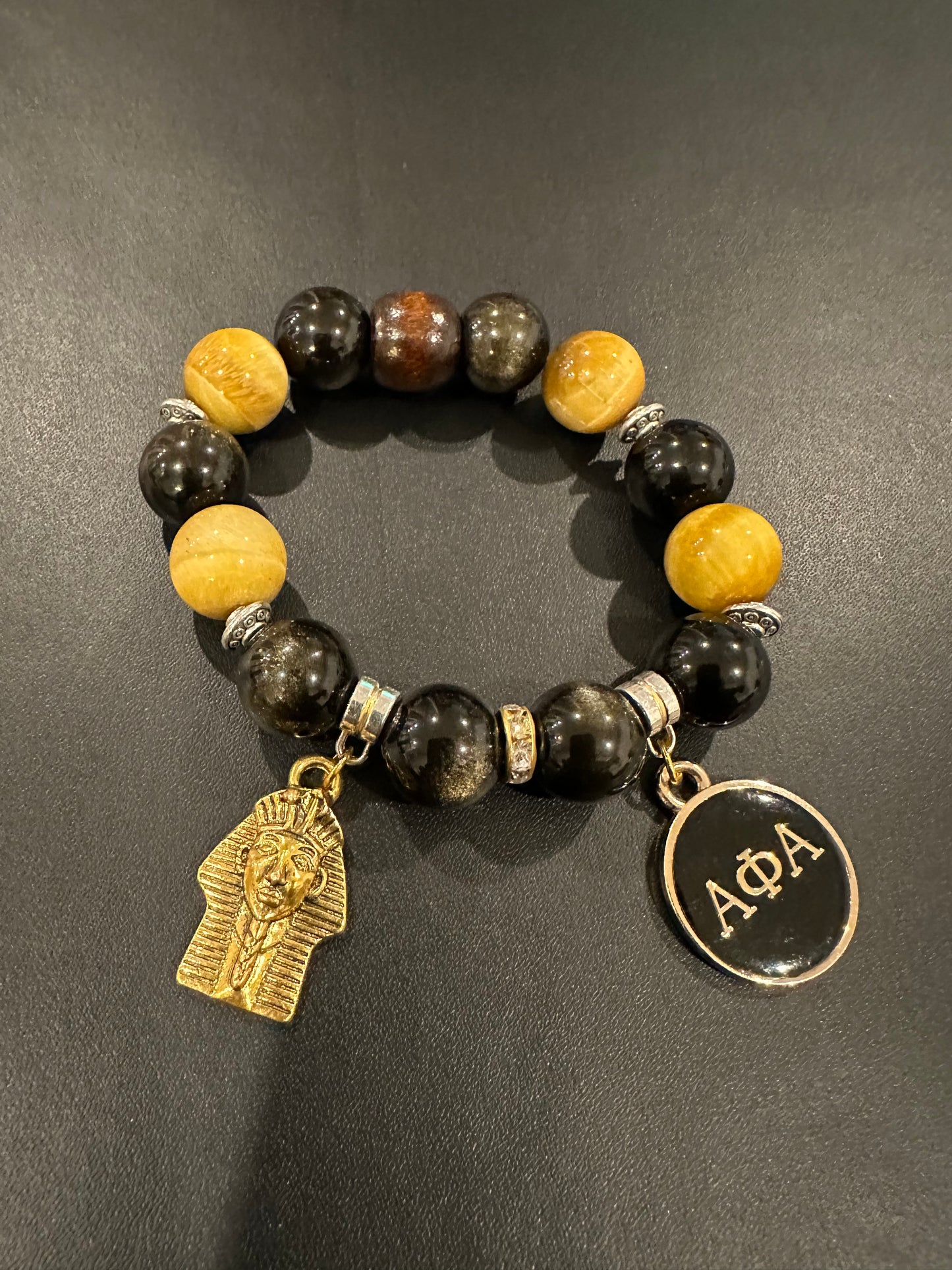 AP006 - Alpha Phi Alpha Charm Bracelet