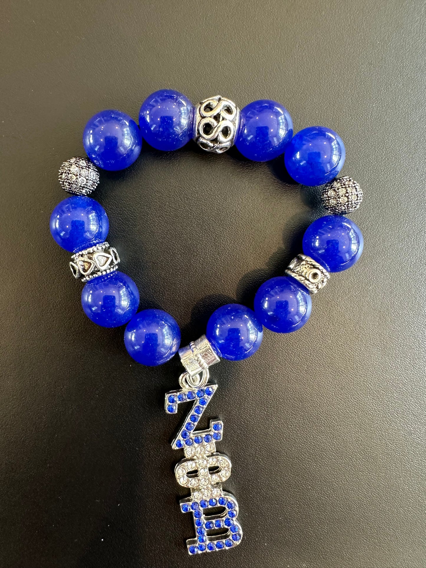 ZE006 - Zeta Phi Beta Charm Bracelet