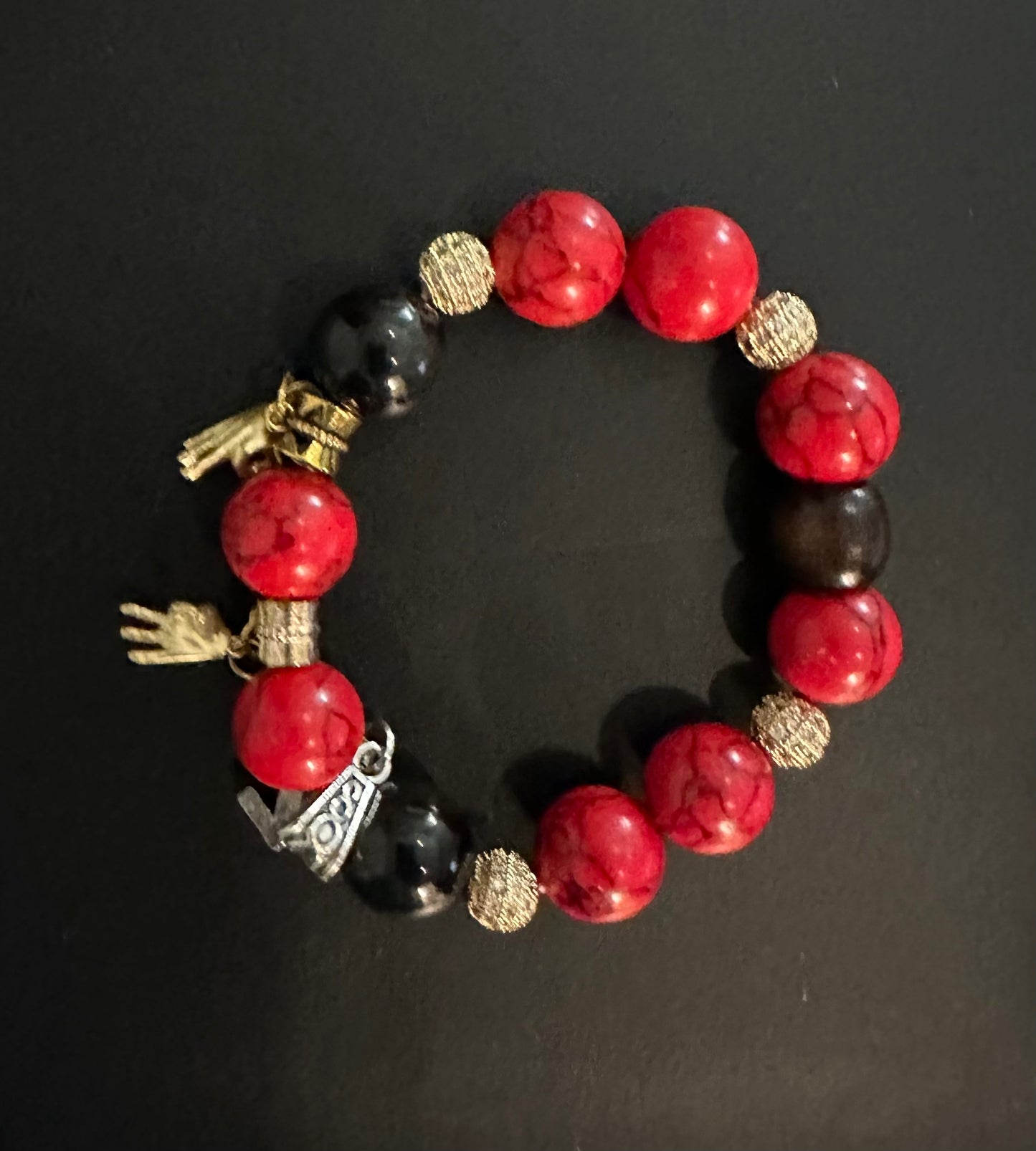 KA001 - Kappa Alpha Psi Charm Bracelet