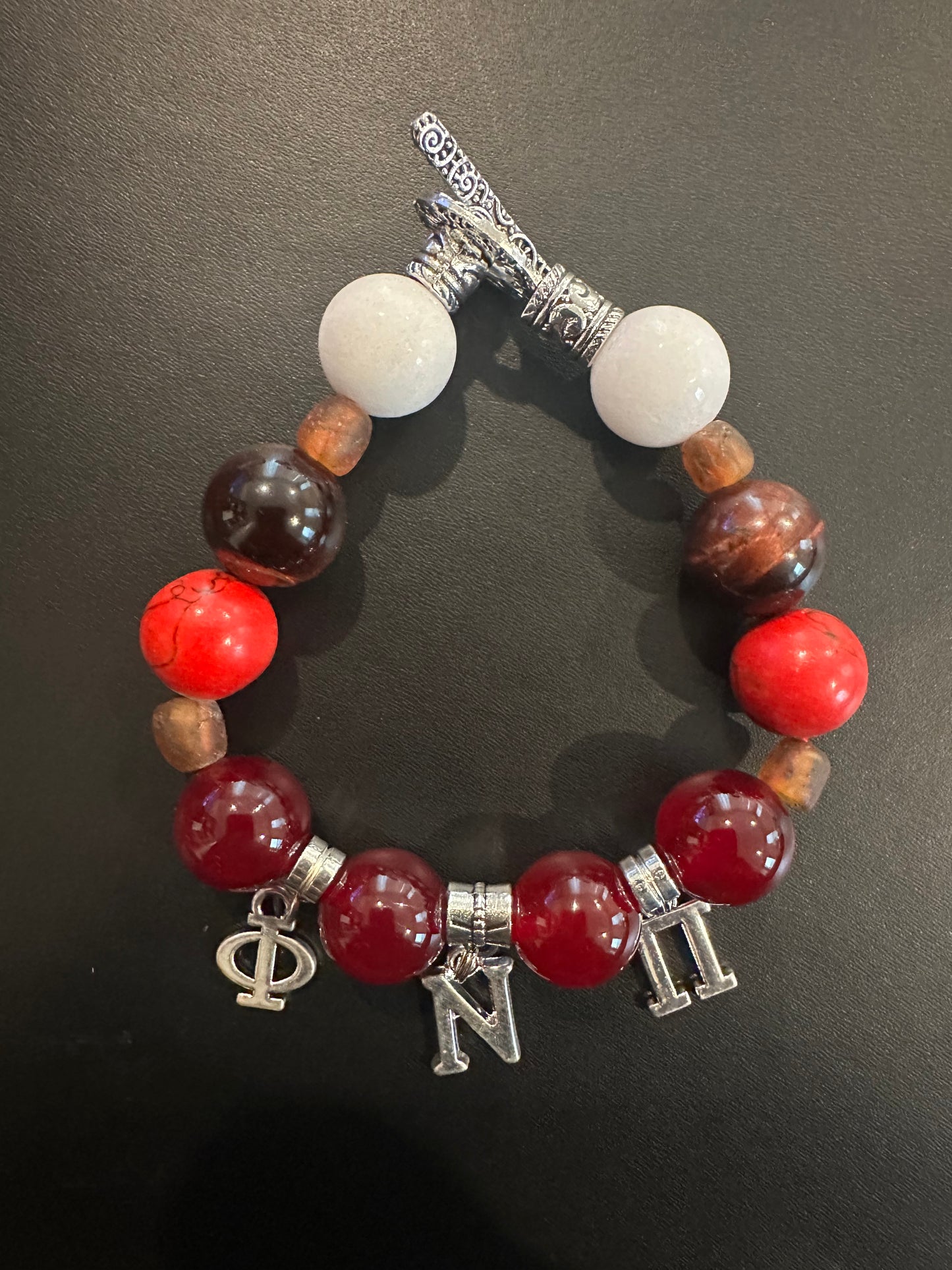 KA012 - Kappa Alpha Psi Charm Bracelet