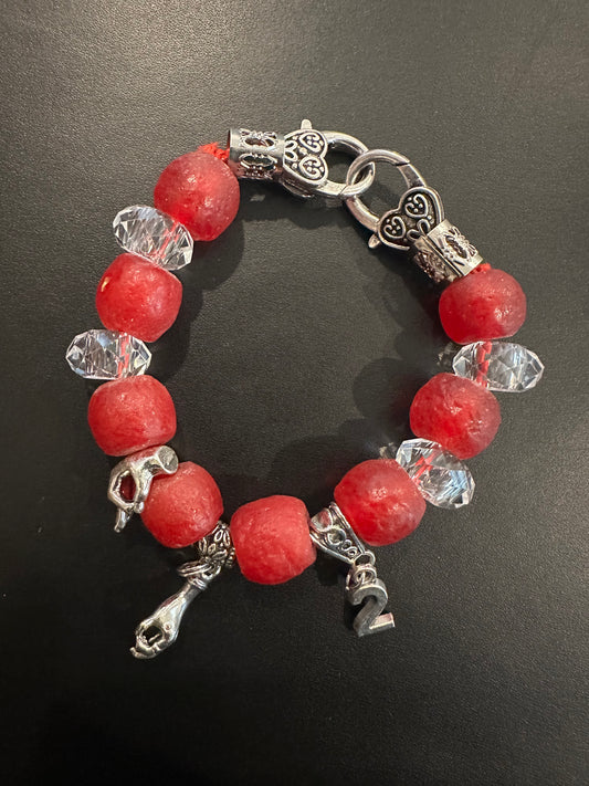 KA025 - Kappa Alpha Psi Charm Bracelet