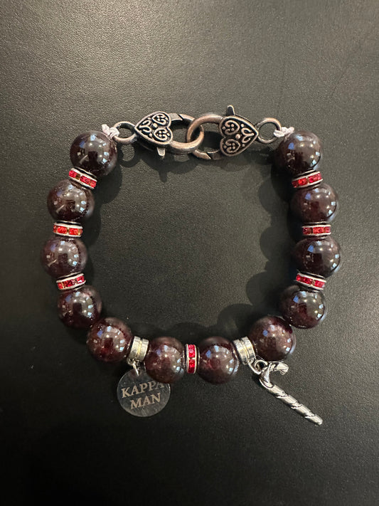 KA023 - Kappa Alpha Psi Charm Bracelet