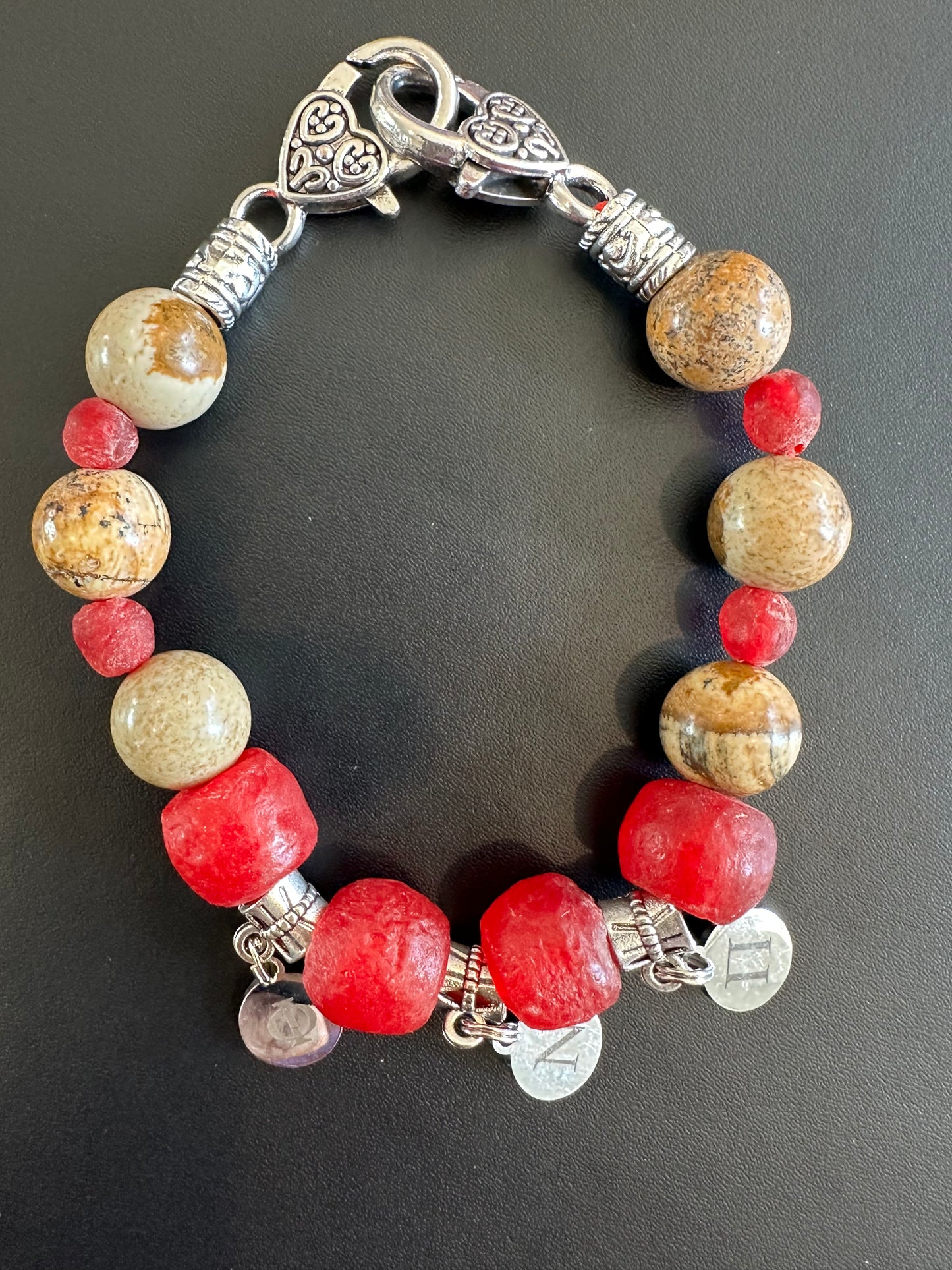 KA005 - Kappa Alpha Psi Charm Bracelet