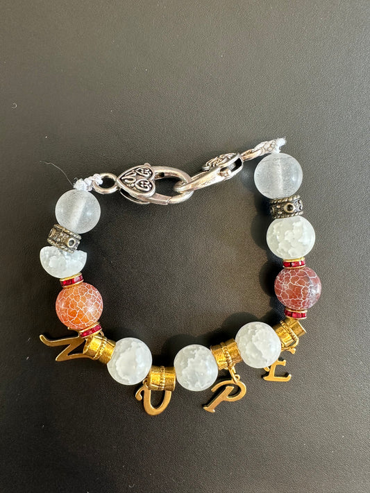 KA002 - Kappa Alpha Psi Charm Bracelet