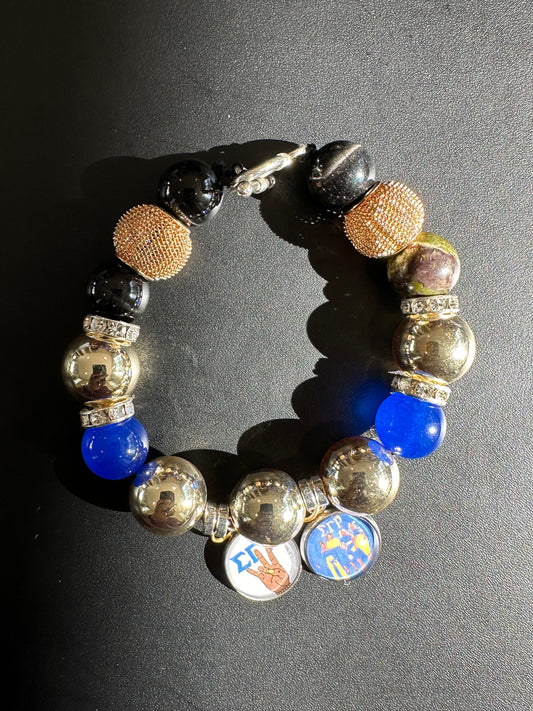 SG001 Sigma Gamma Rho Charm Bracelet