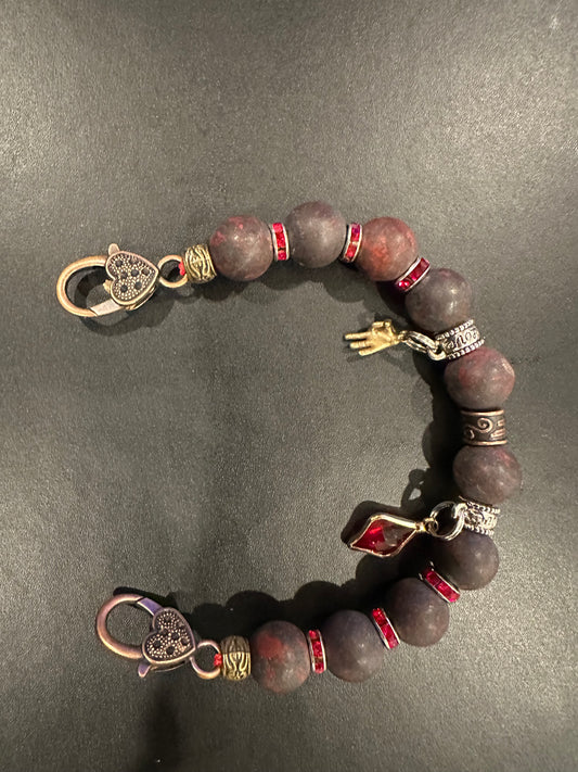 KA030 - Kappa Alpha Psi Charm Bracelet - G39