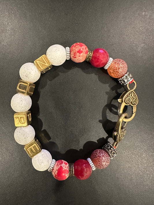 KA026 - Kappa Alpha Psi Charm Bracelet - G39