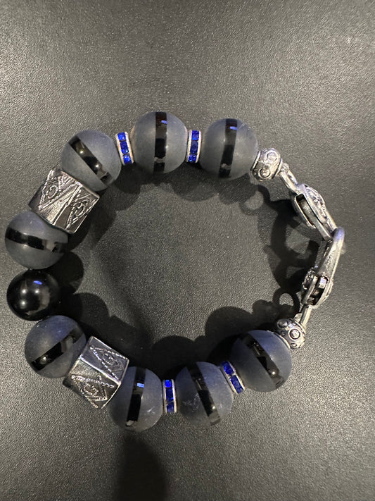 MA002. Mason Charm Bracelet - G39