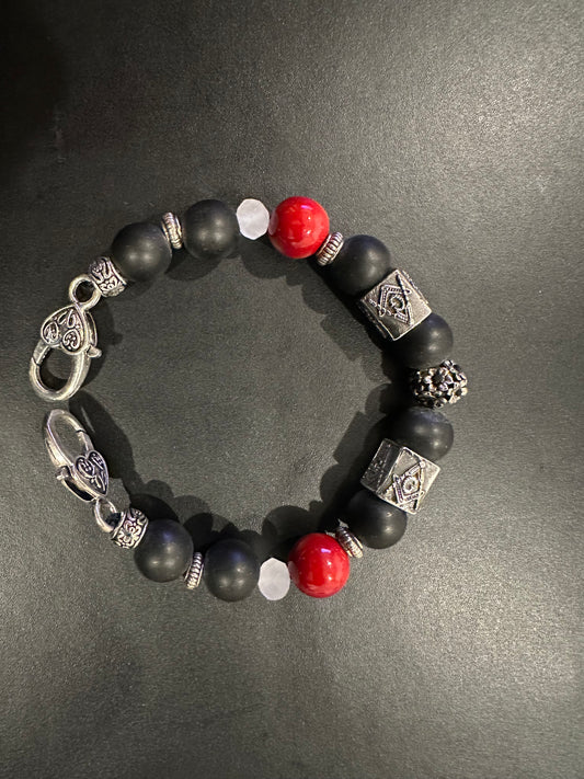 MA006. Mason Charm Bracelet - G39