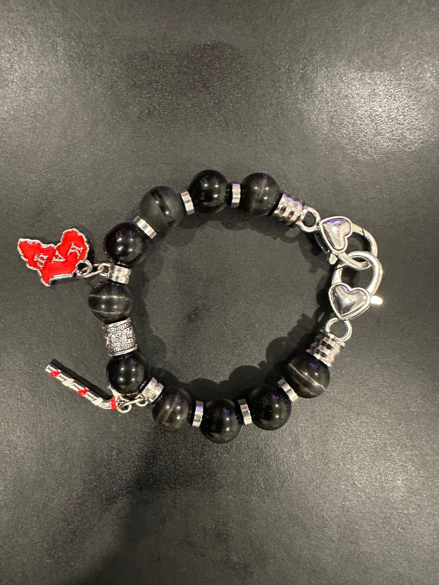 KA040 - Kappa Alpha Psi Charm Bracelet - G39