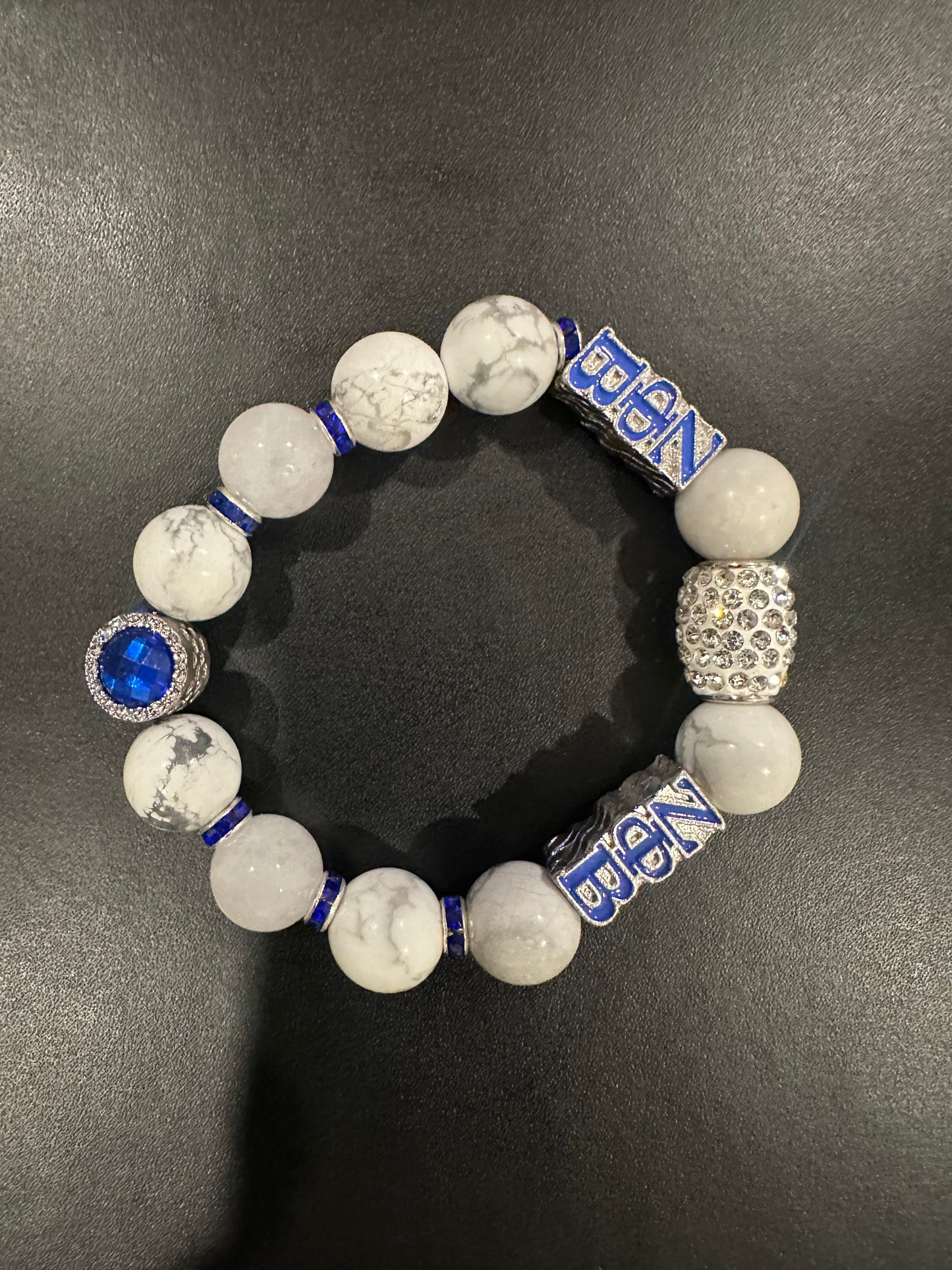 ZE015 - Zeta Phi Beta Charm Bracelet