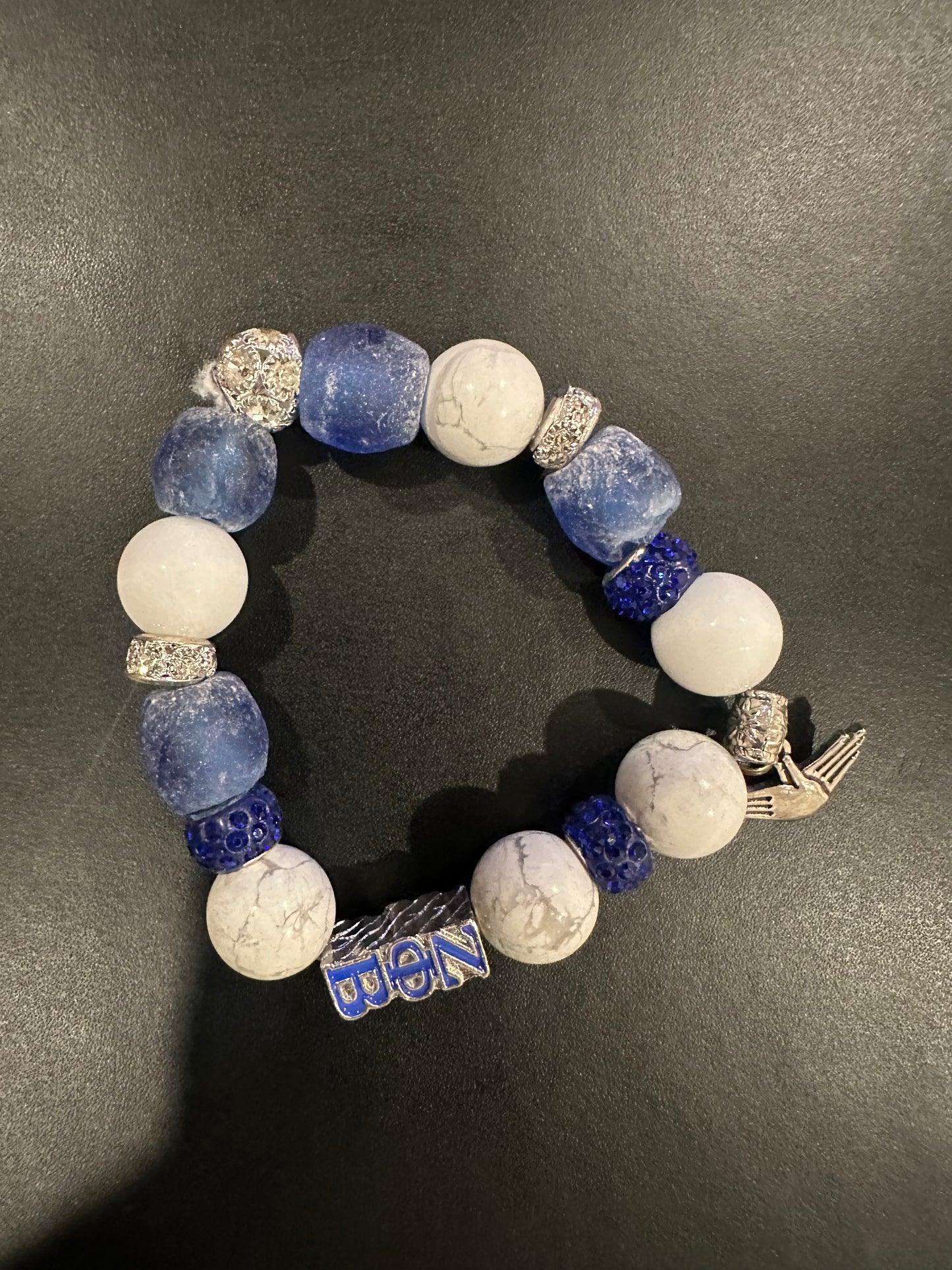 ZE011 - Zeta Phi Beta Charm Bracelet
