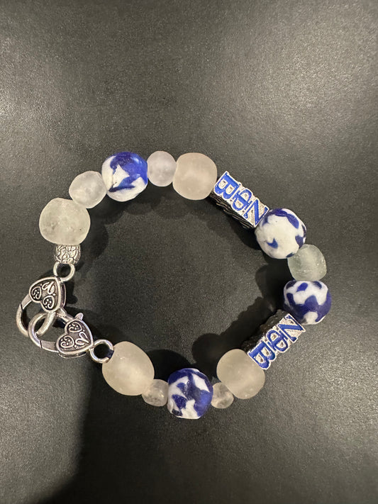 ZE013 - Zeta Phi Beta Charm Bracelet