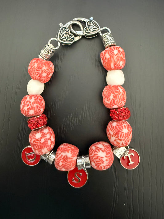 DE066 - Delta Sigma Theta Charm Bracelet - G39