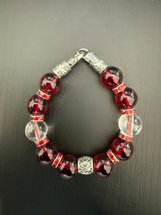 DE076 - Delta Sigma Theta Charm Bracelet - G39