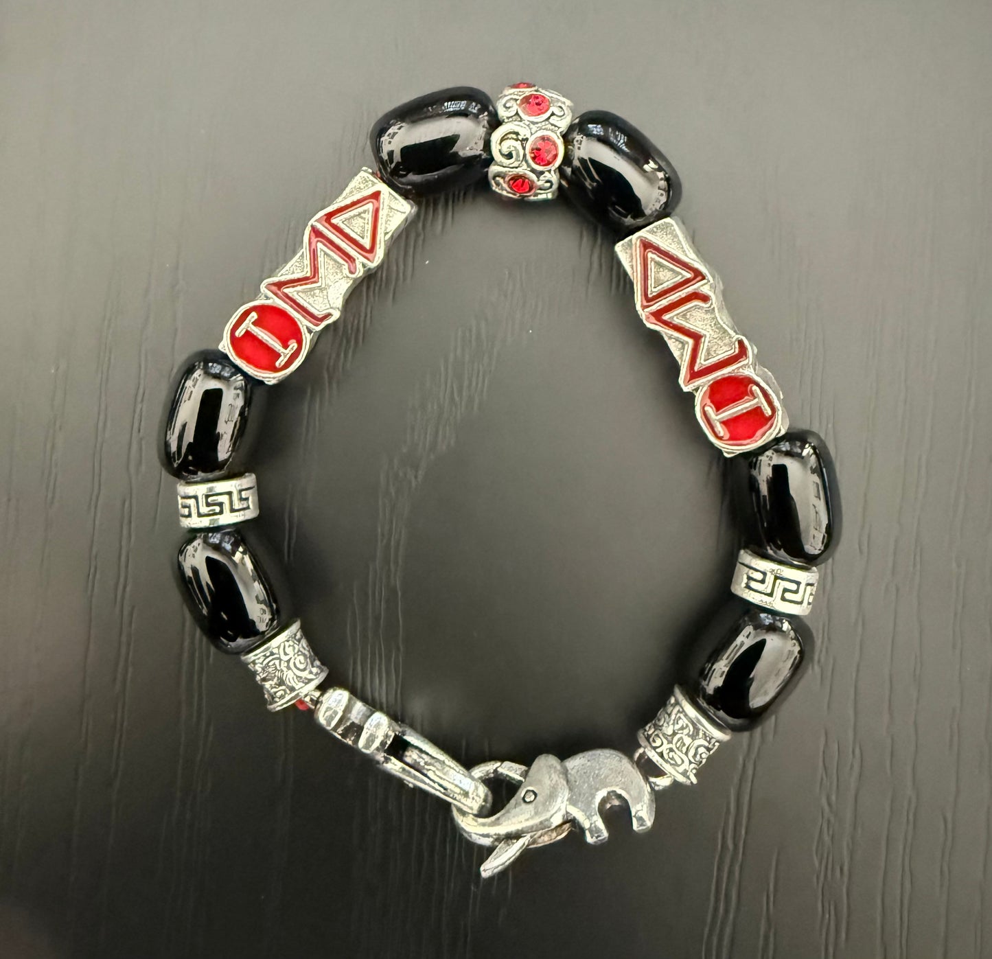DE077 - Delta Sigma Theta Charm Bracelet - G39