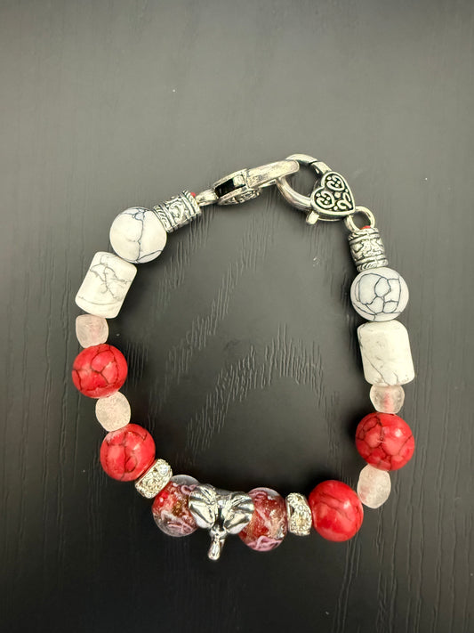 DE065 - Delta Sigma Theta Charm Bracelet - G39