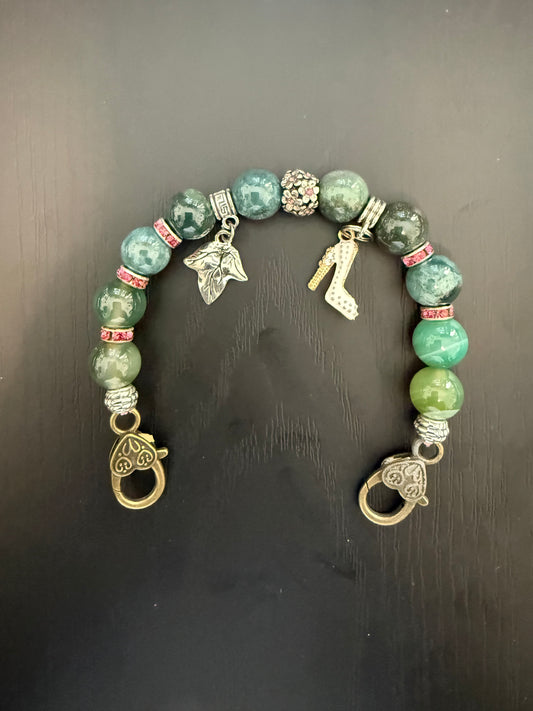 AK040- Alpha Kappa Alpha Charm Bracelet - G39
