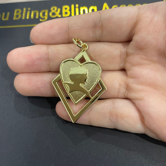SI003 - Silhouette Pendant and Chain