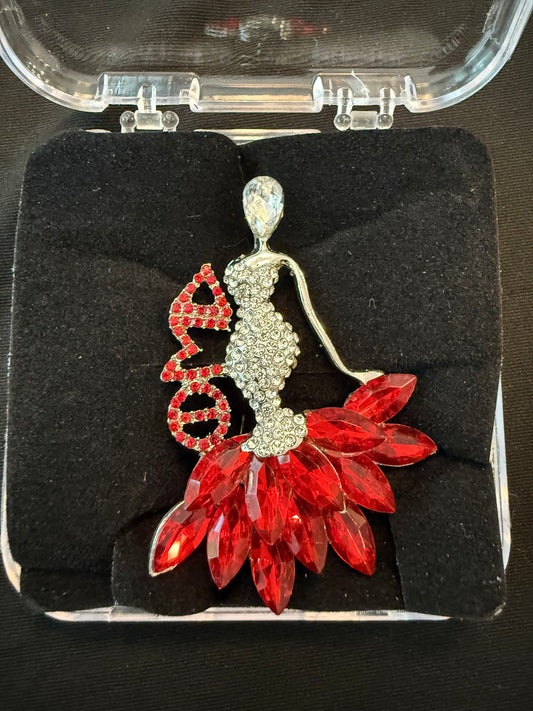 DE0132 - Delta Broach - Silhouette