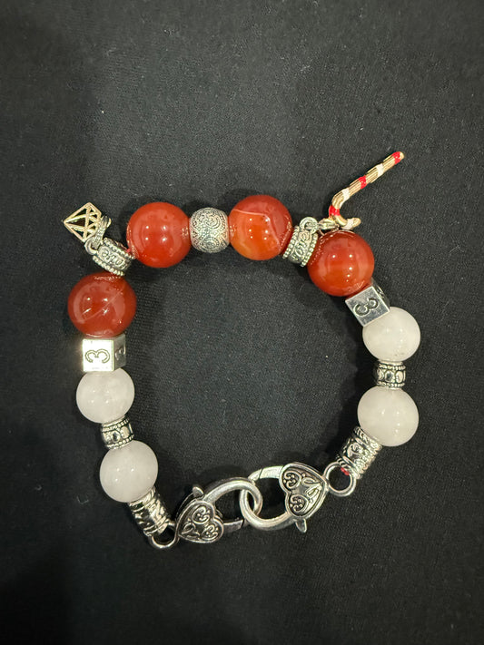 KA018 - Kappa Alpha Psi Charm Bracelet - Tre Klub