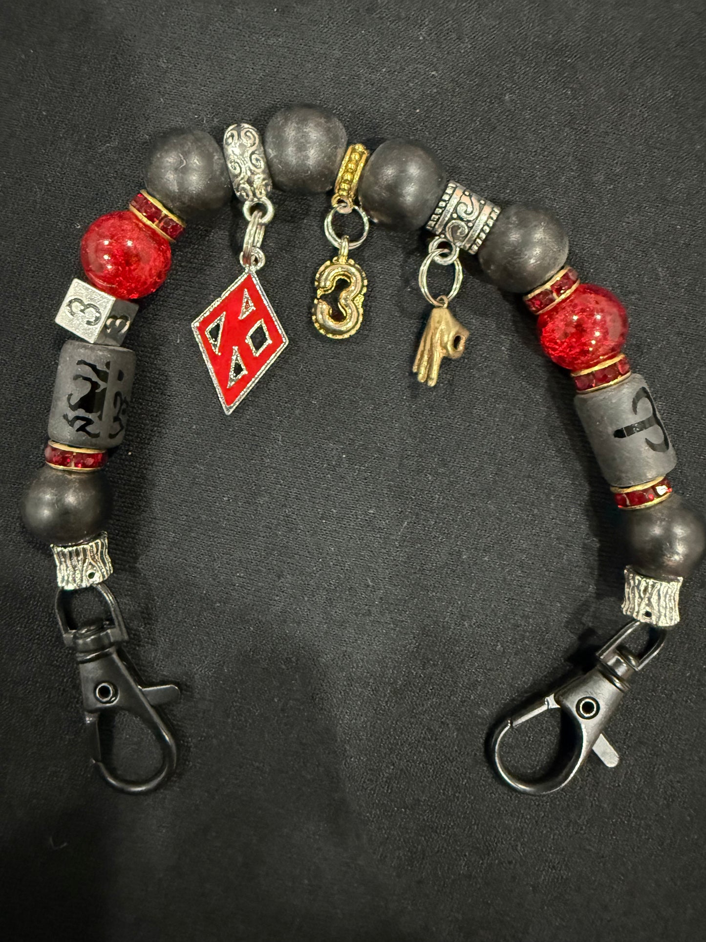 KA019 - Kappa Alpha Psi Charm Bracelet- Tre Klub