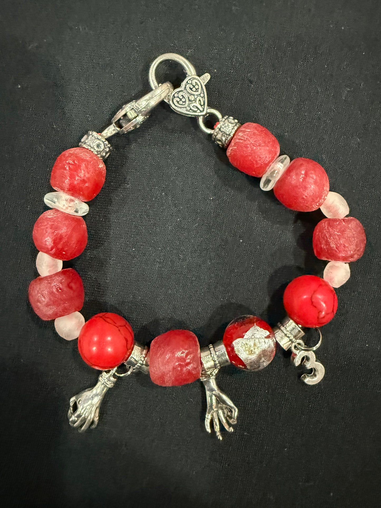 KA021 - Kappa Alpha Psi Charm Bracelet - Tre Klub