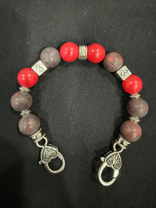 KA025 - Kappa Alpha Psi Charm Bracelet - Tre Klub