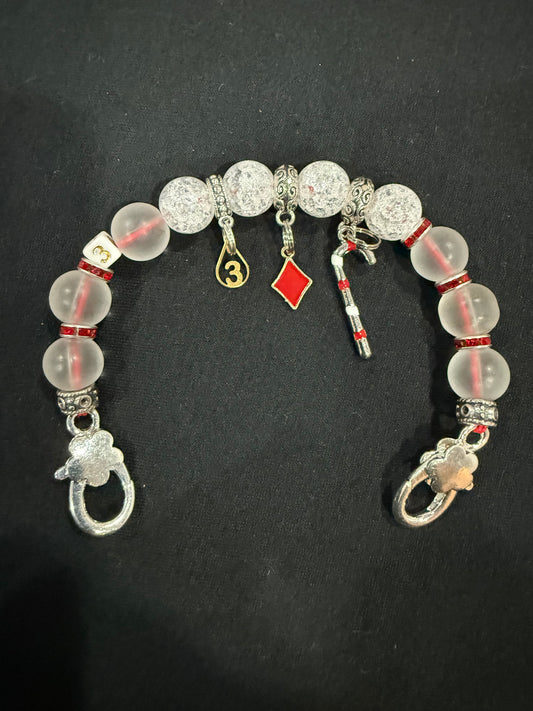 KA026 - Kappa Alpha Psi Charm Bracelet - Tre Klub