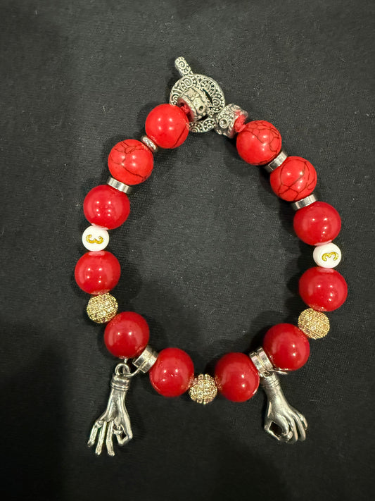 KA028 - Kappa Alpha Psi Charm Bracelet - Tre Klub