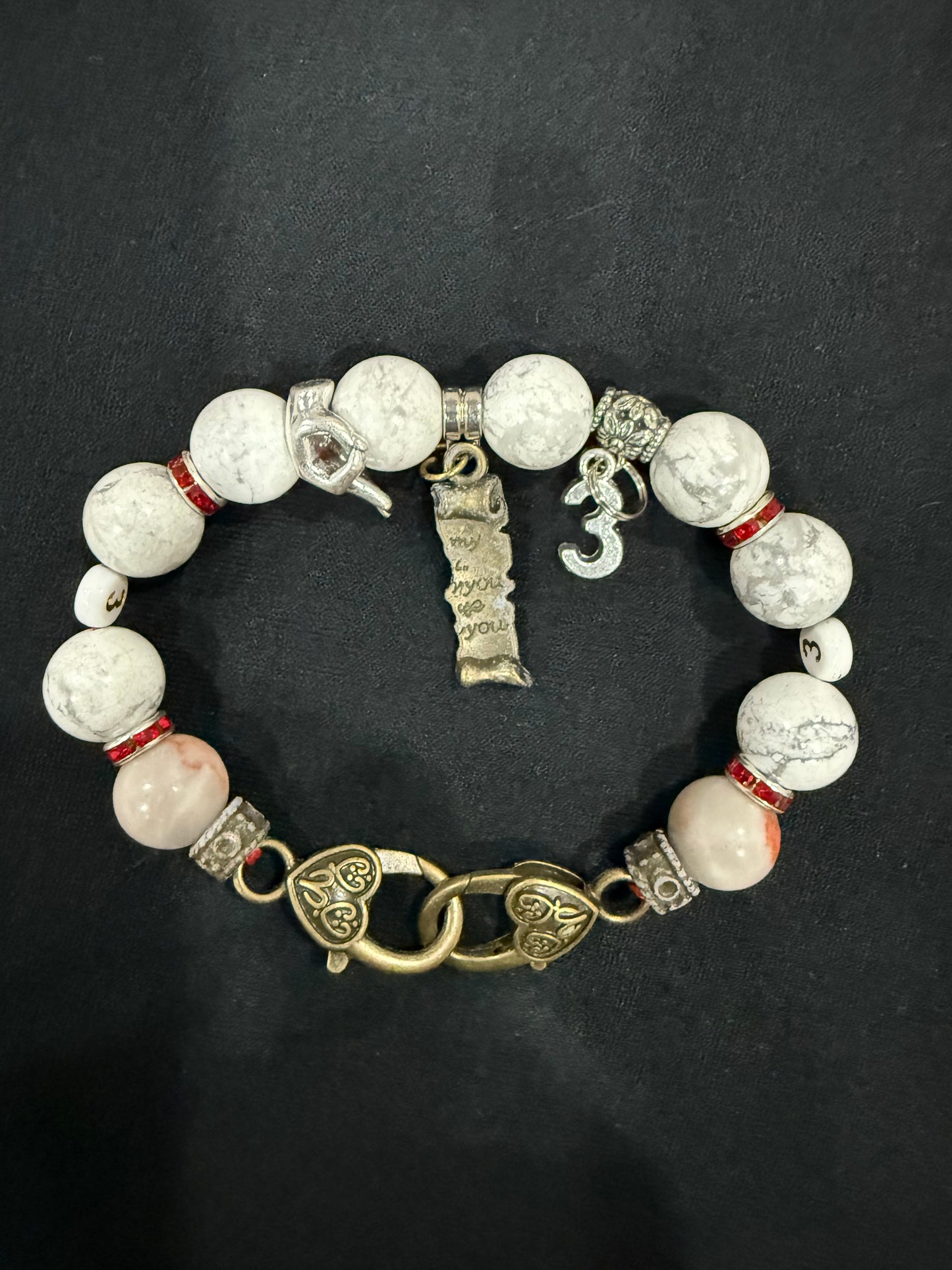 KA030 - Kappa Alpha Psi Charm Bracelet - Tre Klub