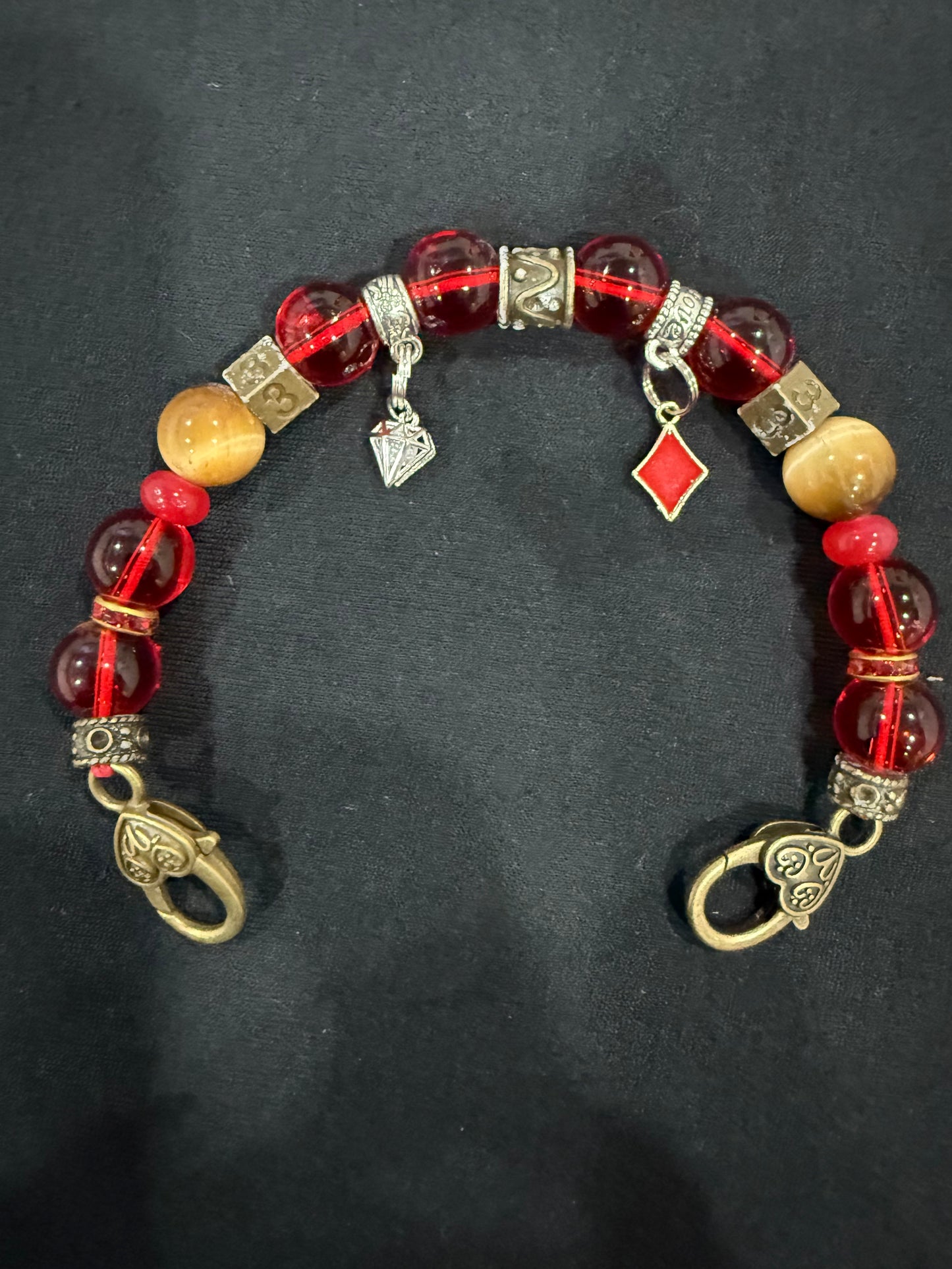 KA032 - Kappa Alpha Psi Charm Bracelet - Tre Klub