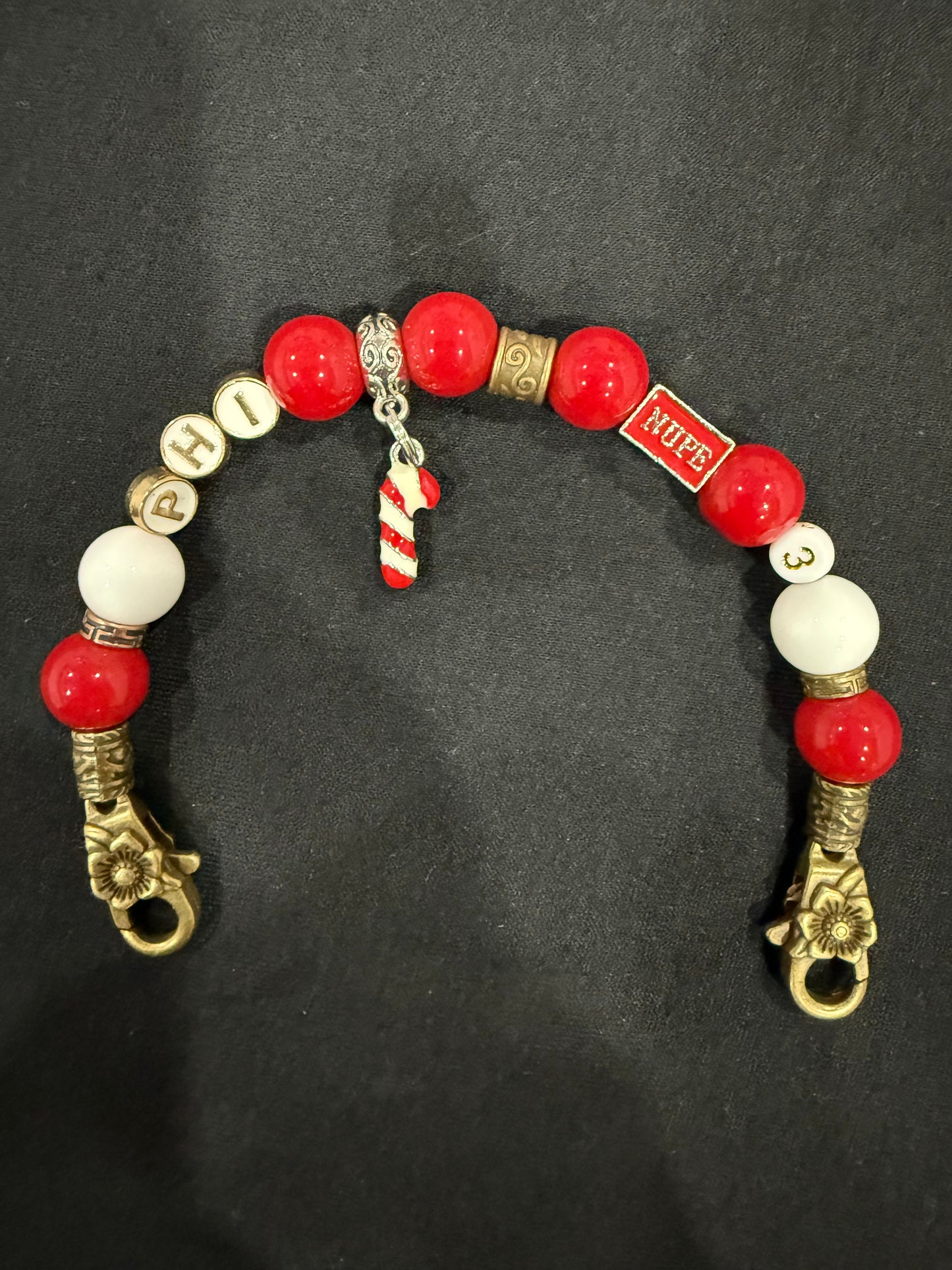 KA035 - Kappa Alpha Psi Charm Bracelet - Tre Klub